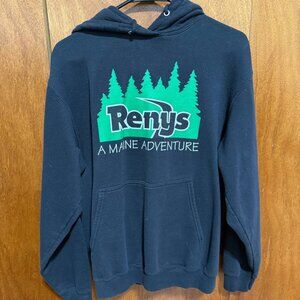 Vintage Reny's Maine Local Hoodie Sweatshirt - Size M